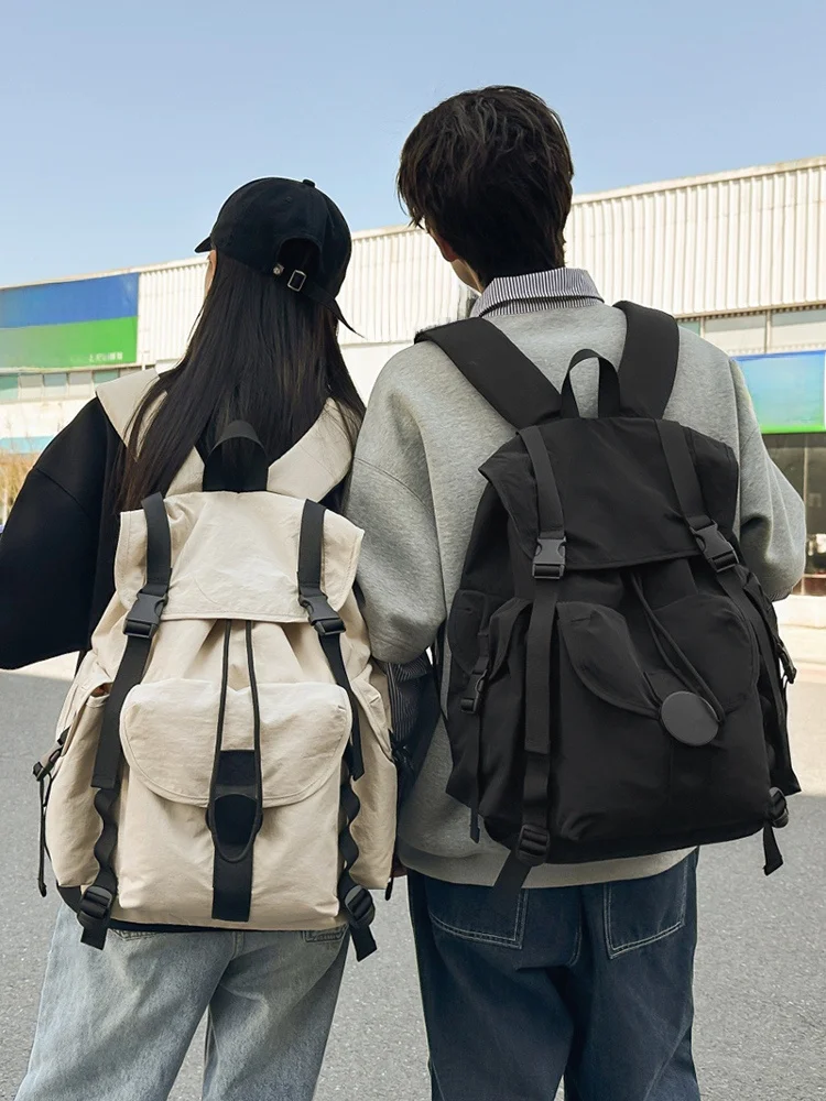 حقيبة تسلق خارجية جديدة خفيفة الوزن ذات سعة كبيرة مصنوعة من النايلون المقاوم للماء، حقيبة ظهر للكمبيوتر للرجال والنساء، حقيبة...