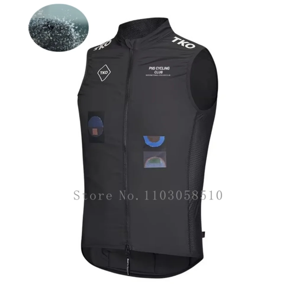 PNS Cycling Vest Lightweight Windproof Waterproof Sleeveless Bicycle Gilet High Quality Breathable Quick Dry Road Cycling Jersey