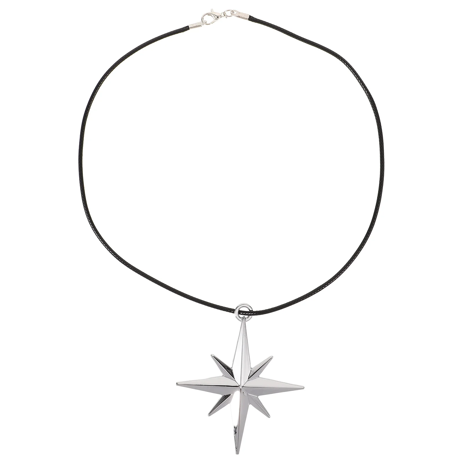 

Stylish Compass Star Ornament Zinc Alloy Car Rear View Mirror Pendant Hanging Charm Decor for Vehicle Interior Auto Accessories