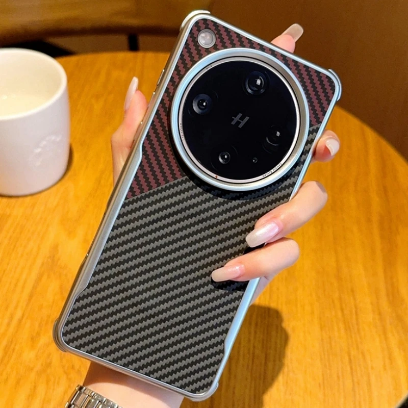 

Чехол для OPPO Find X8 Ultra Carbon Fiber Magnetic Lens Ring Enhance Camera Protect Phone Cover для OPPO Find X8 Pro X8s 5G Shell