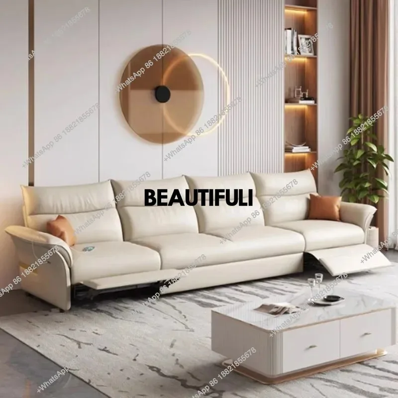 

R Electric Beige Living Room Sofa Armrest Design Modern Luxury Living Room Sofas Recliner Sleeper Divano Adhd Home Furniture