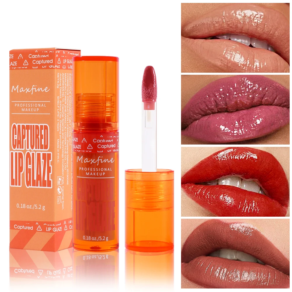 6 Colors High-Quality Liquid Matte Lipsticks Set Waterproof Non-Stick Mirror Finish Lip Gloss Cosmetics Makeup for Women
