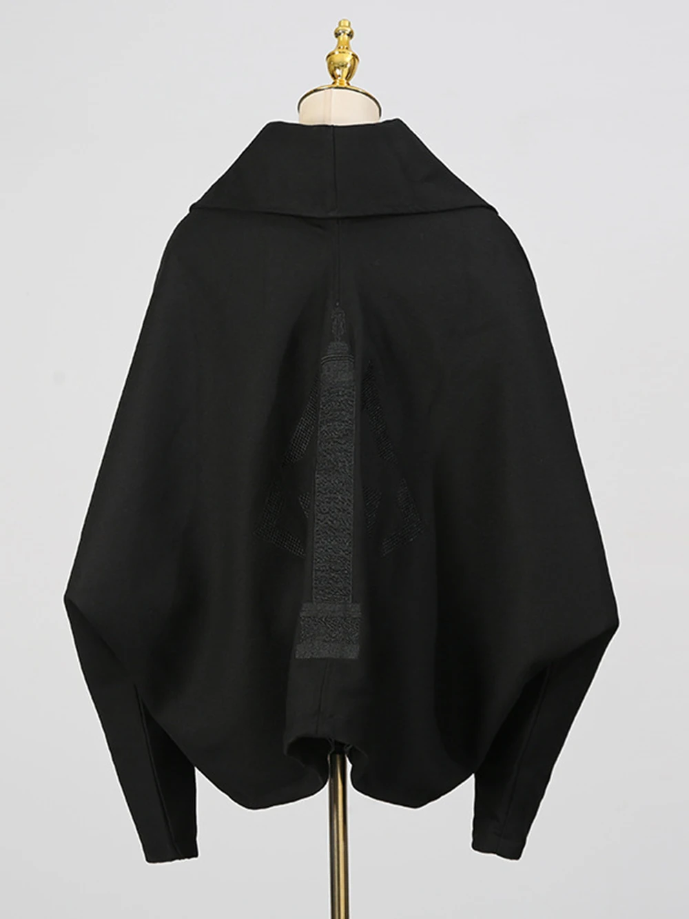 Modphy 2025 outono nova moda casual high-end sentir jaqueta com tlapel manga longa estilo coreano curto roupas soltas