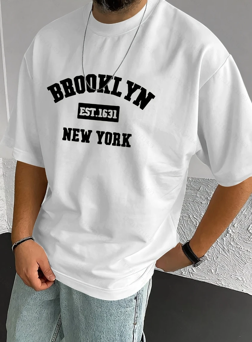 Brooklyn NY Est.1631 Varsity Oversized Tee