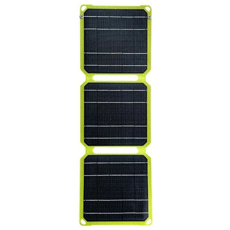 

Weather Resistant 5V Solars Panel with USB and Port Connection Daily Use