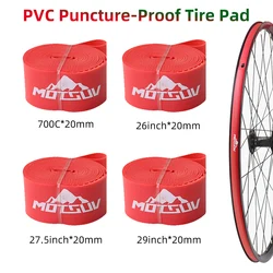 1pcs Bicycle Tube Premium PVC Rim Tapes Strips MTB Mountain Bike Road Bike Folding Tire Liner Cover 26 27.5 29 700c Inch