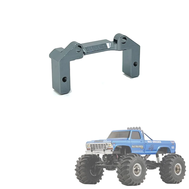 Metal Servo Mount for FMS FCX24 1/24 RC Crawler Car Upgrade Parts Spare Accessories,Titanium Color