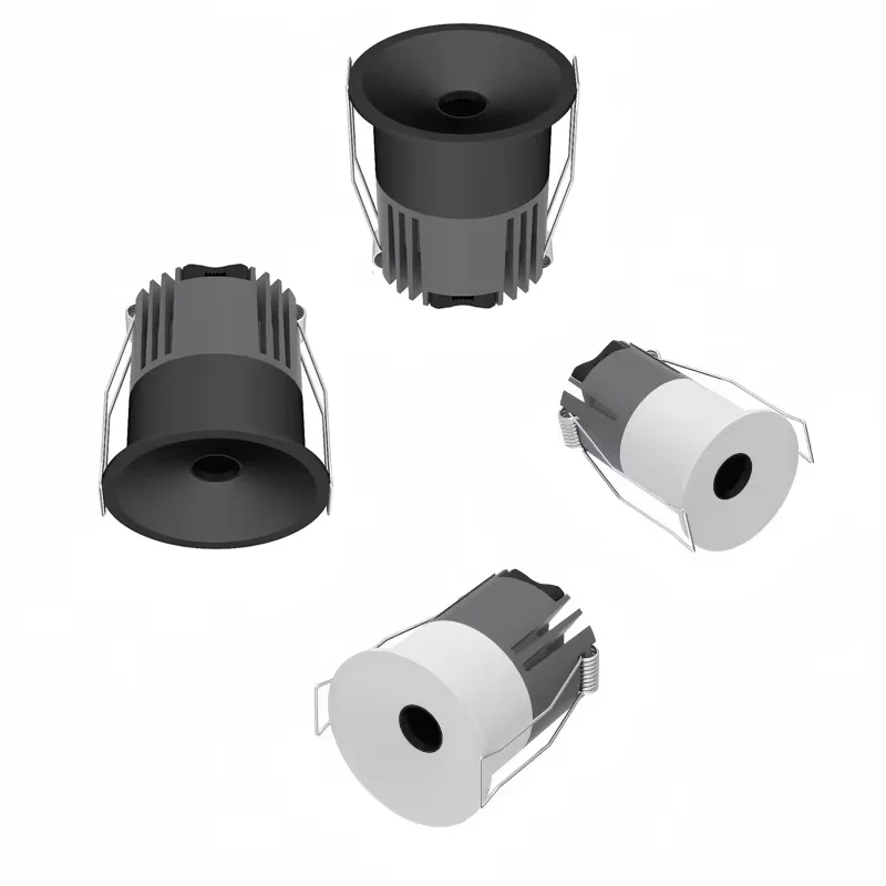 

Mini recessed LED COB Downlight 5W 7W 10W 12W Dimmable 110V 220V 24°/38° Small Hole LED Spotlight For Interior Lighting