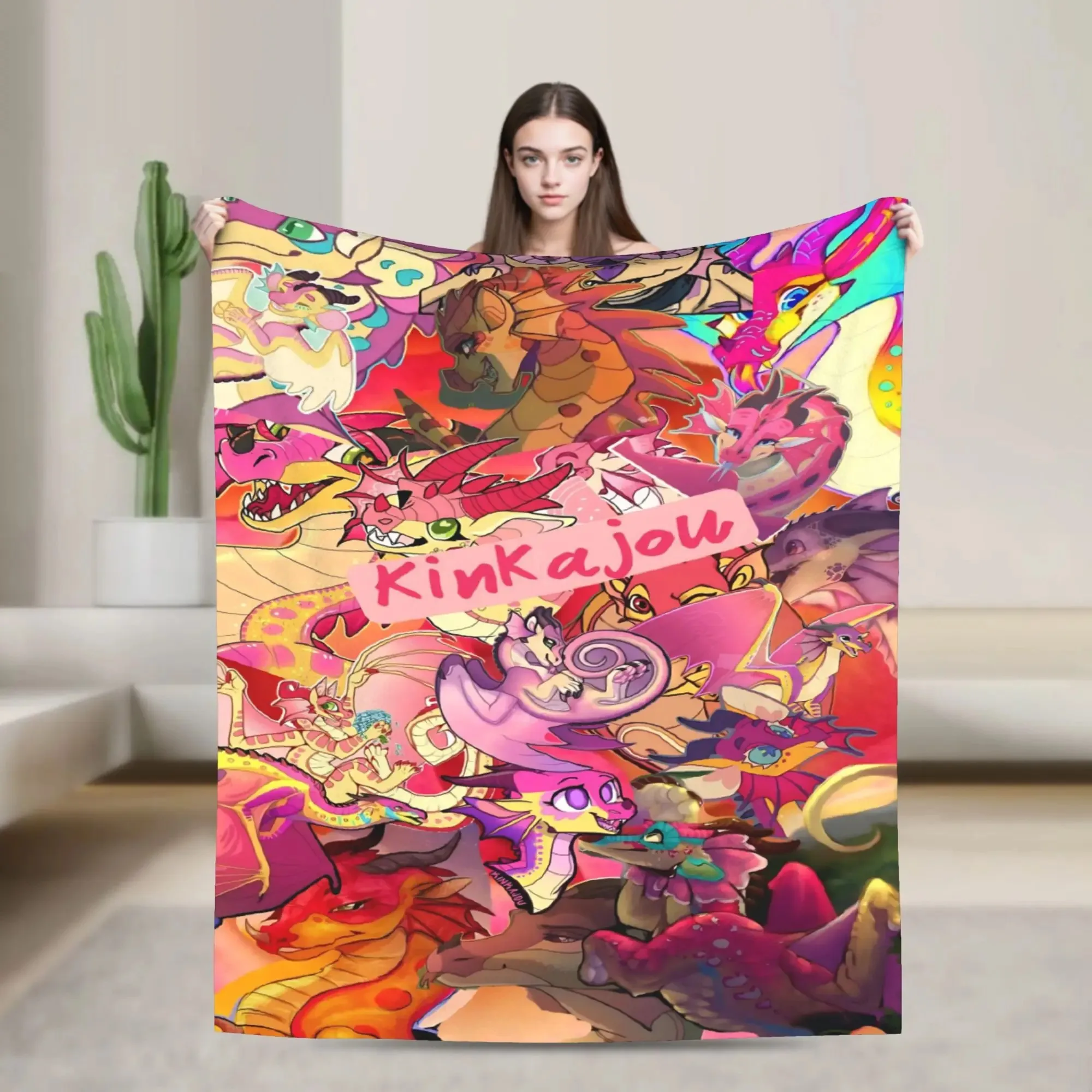 

Warm Soft Blanket Wings of Fire Throw Blanket Easily distracted by Dragon and Books nerds Flannel Bedspread For Sofa Bed Cover