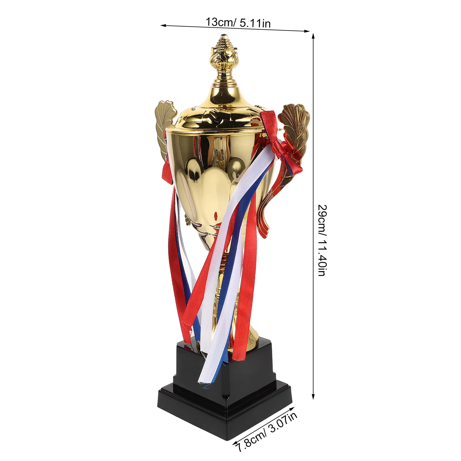 3Pcs Gold Silver Set Sports Award Ceremony Soccer Football Tournament Prize Cup Recognition 1St 2Nd 3Rd Place