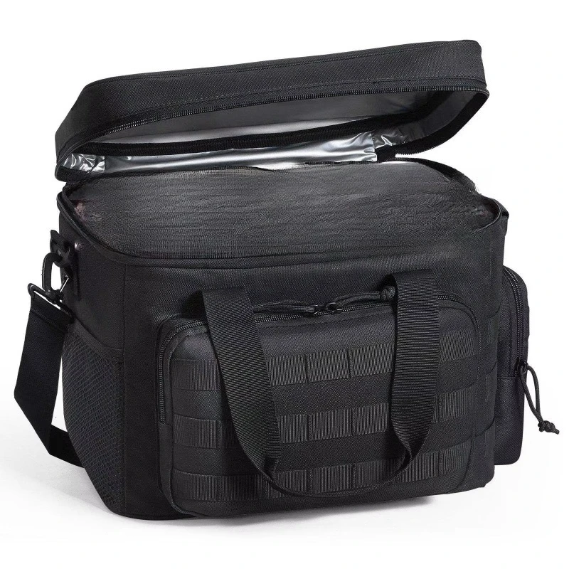 Wholesale Deluxe 20L Insulated Lunch Bag Multi-Pocket 600D Oxford Cloth Cartoon Pattern Size Removable