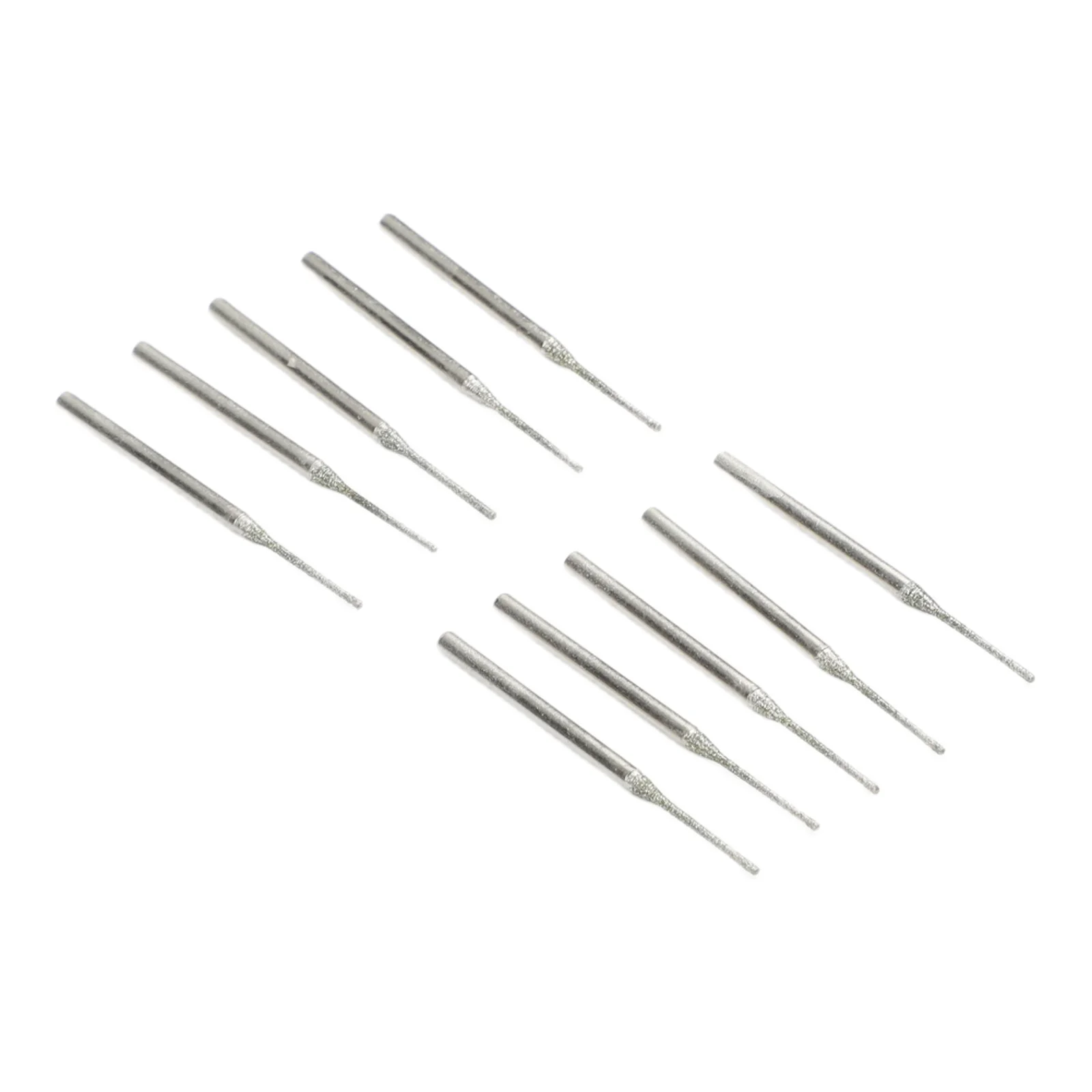 10PCS Emery Drill Bit Set for Glass Drilling Applications Including Jade Amber Bottles Blocks and Ceramic Tiles