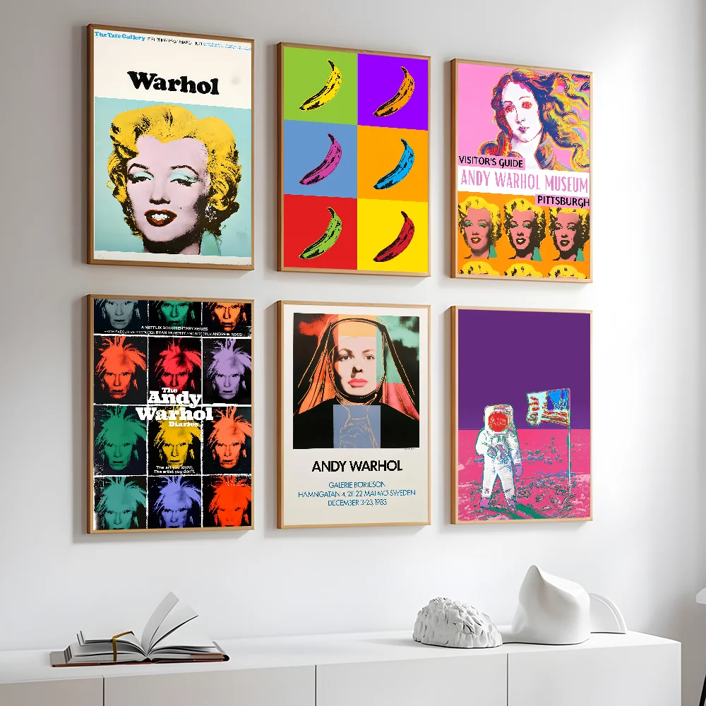 1PC A-Andy W-Warhol Poster Prints Perfect Design Nordic Modern Home Decor Gift Quality Goods