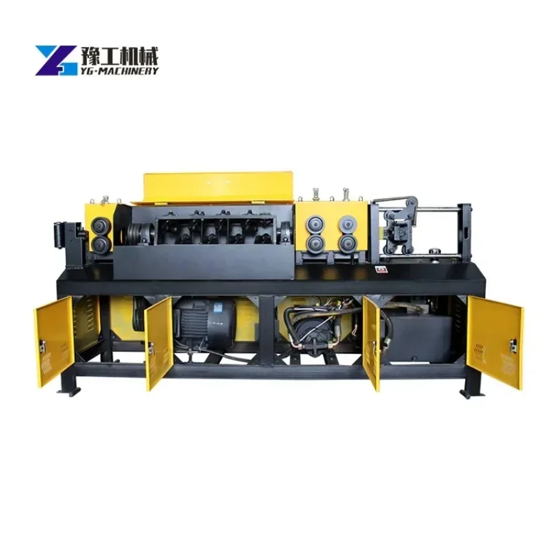 

16-27mm Stainless Steel Cutting Machine Hydraulic Straightening and Cutting Machine Steel Bar Straightening Machine