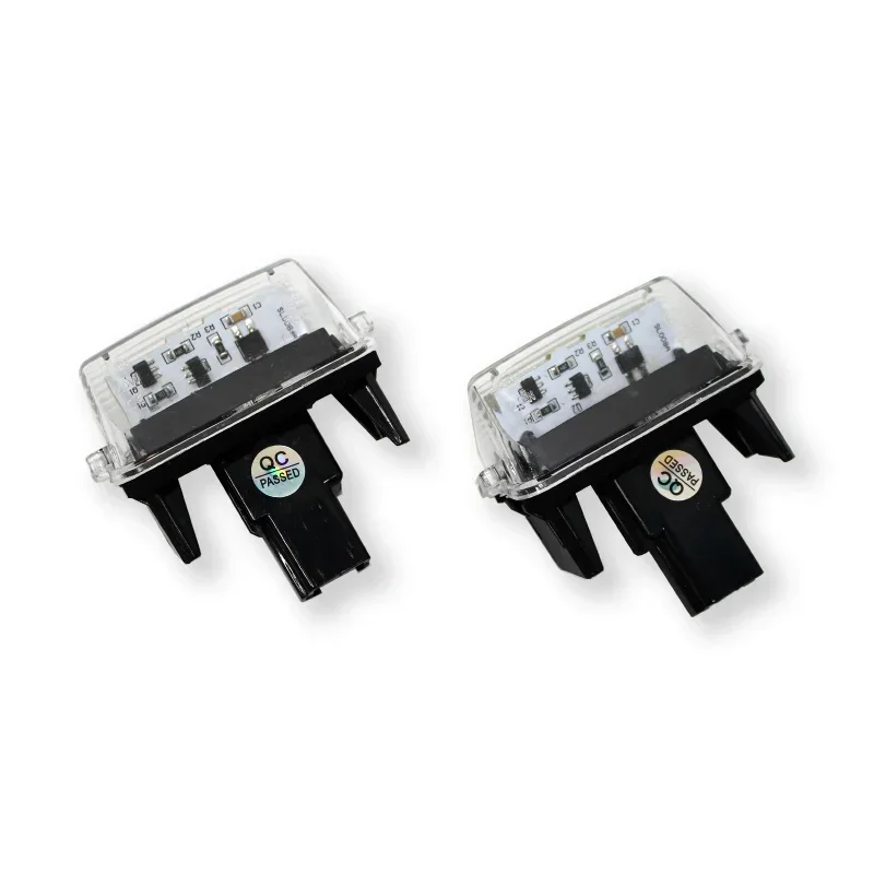 2 قطعة LED رقم الترخيص لوحة ضوء مصابيح لتويوتا كامري أفالون أوريس E18 فيوس Esquire أفينسيس Esquire EZ Noah Proace City SAI