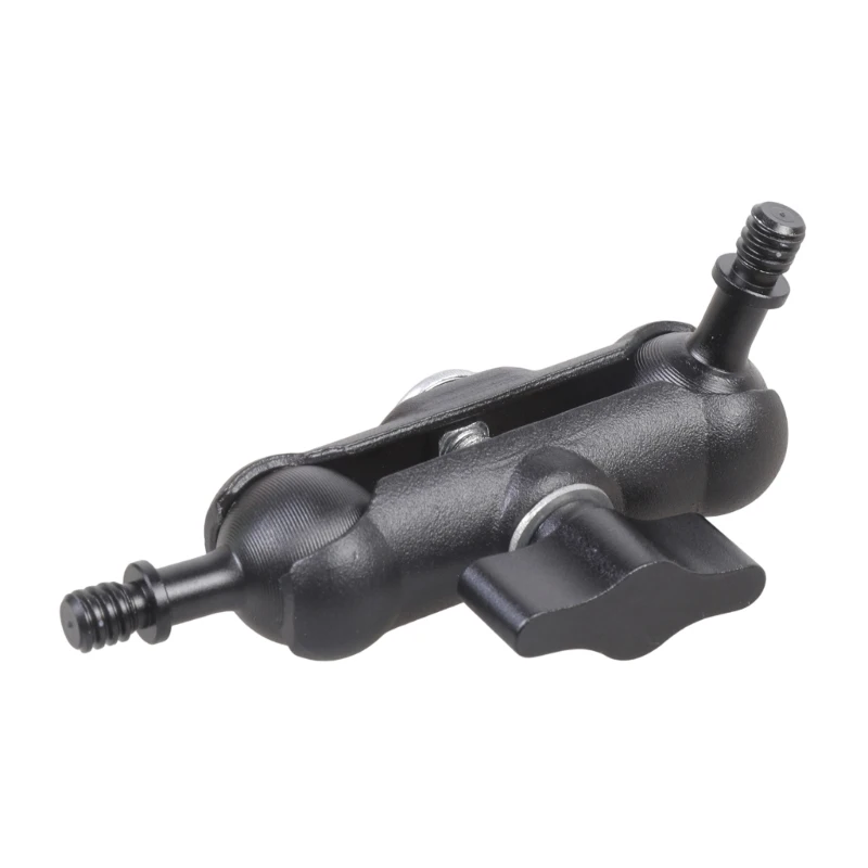 High Stability Camera Thread Adapter 17mm Ball 1/4 20 Male Ends for DSLR Gear