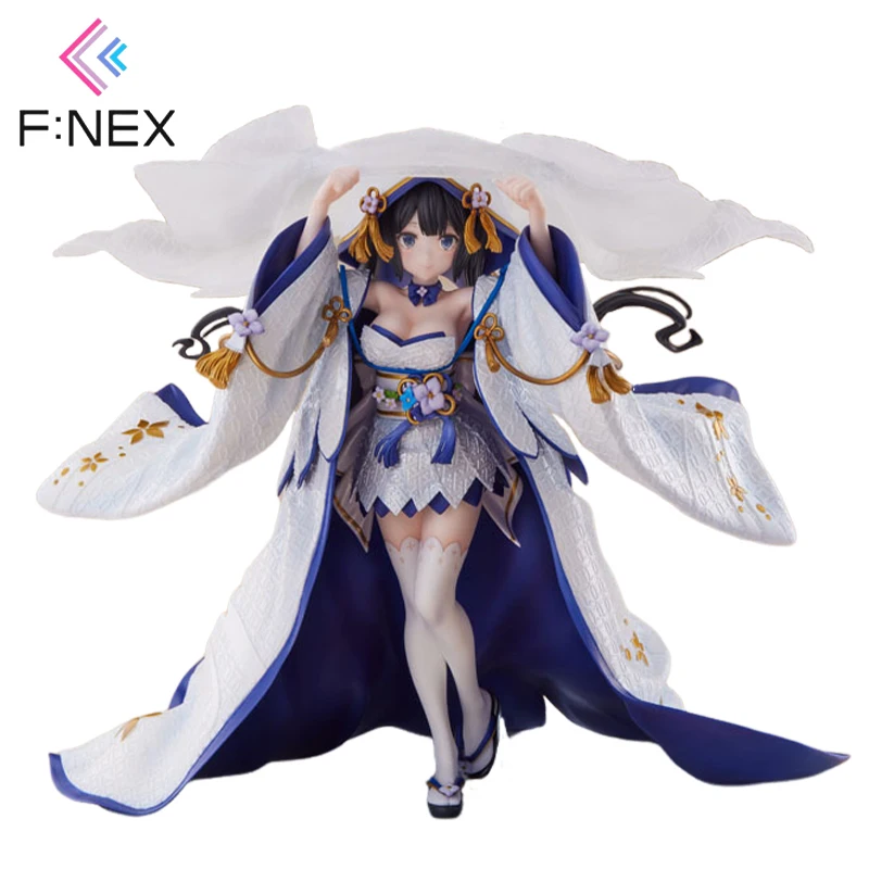 

Оригинальная фигурка из аниме F:NEX Hestia -Shiromuku, Коллекционная модель куклы из ПВХ 22,7 см, статуэтка, орнамент, игрушки, подарки