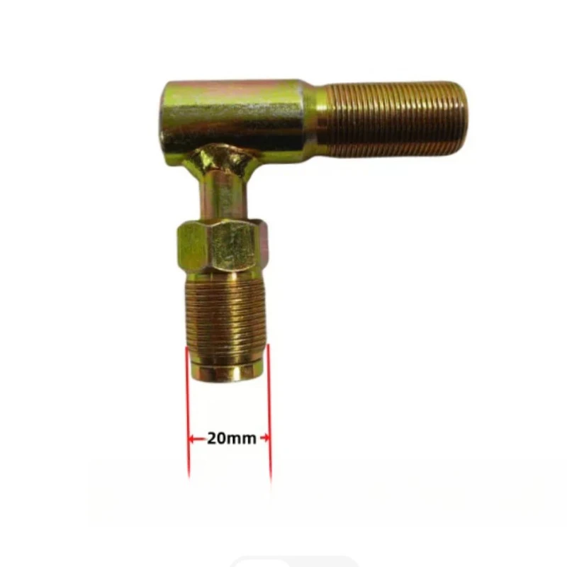 Air Jack Booster Fitting Elbow Power Steering Brake Booster Connector Interface for Booster Hose Pump Fitting Assistor Connector