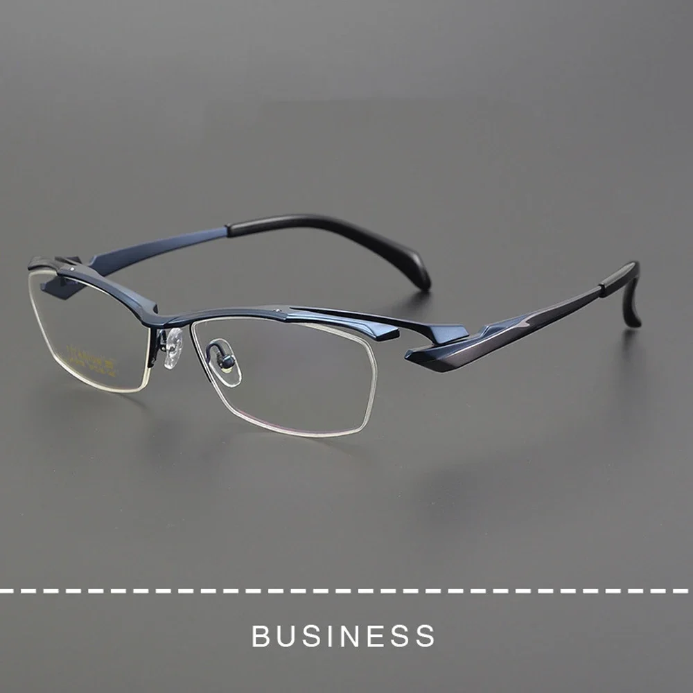 

LA6178 Eyeglasses for Men Titanium Frame Lightweight Fashion Glasses Can Be Equipped with Prescription Eyeglasses