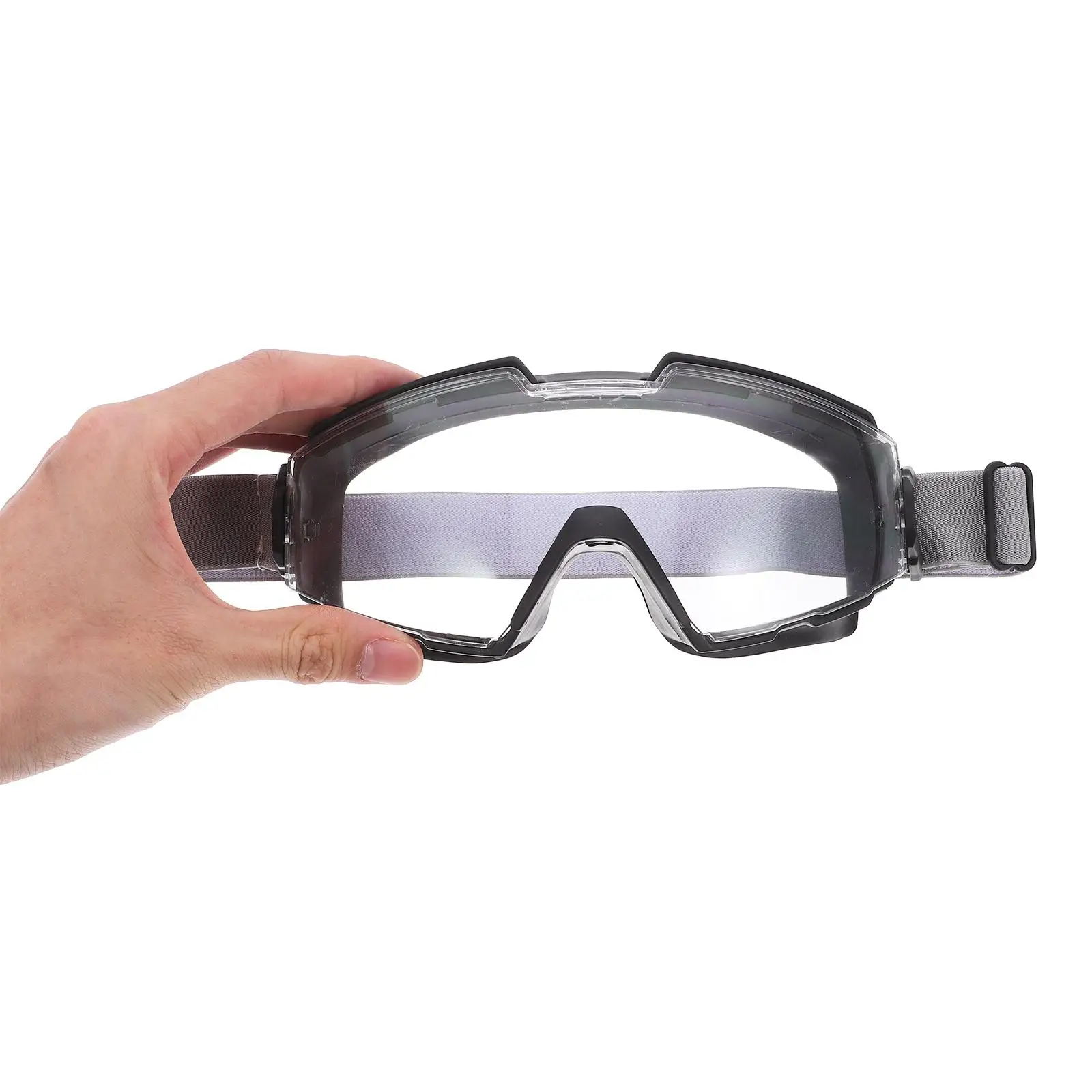 Safety Goggles Clear Eye Protection Dust Proof PC High Transparency Indirect Ventilation Work Glasses For Cutting Labor