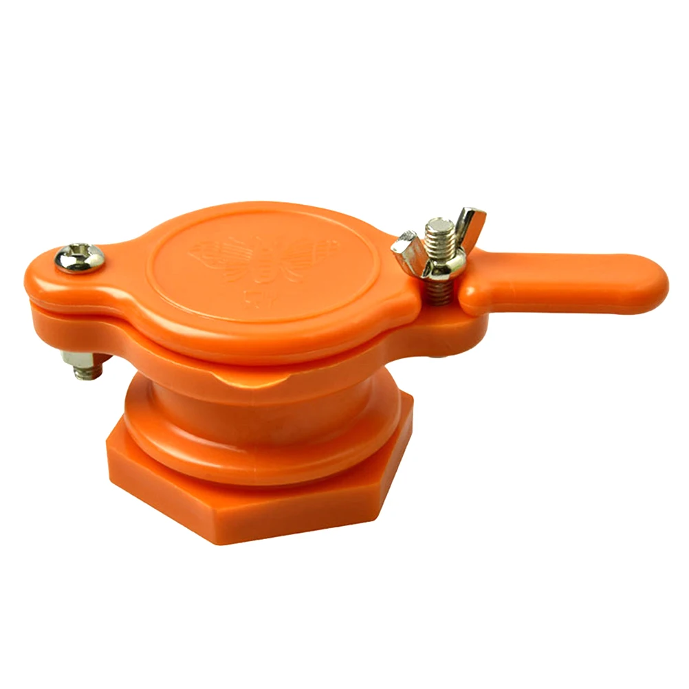 

2 pcs Outlet Taps Equipment Tools Yellow Supplies Gate Gate Valves Stainless Steel Food Grade Plastic
