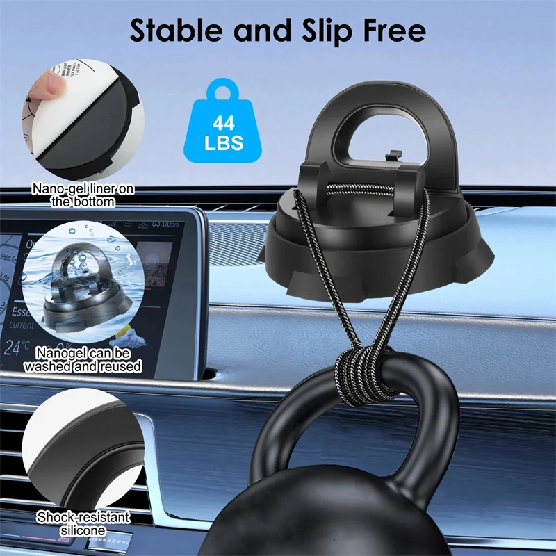 Starke Saugnapf Telefon Halter Anti Slip Silikon Pad Dashboard Windschutzscheibe Halterung Universal Für Auto SUV Lkw Navigation