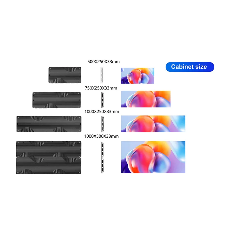Hot P0.78-P1.53 Indoor LED Advertising Screen Full Color 3840Hz Refresh Rate 5-Year Warranty-Events Stage Background Display