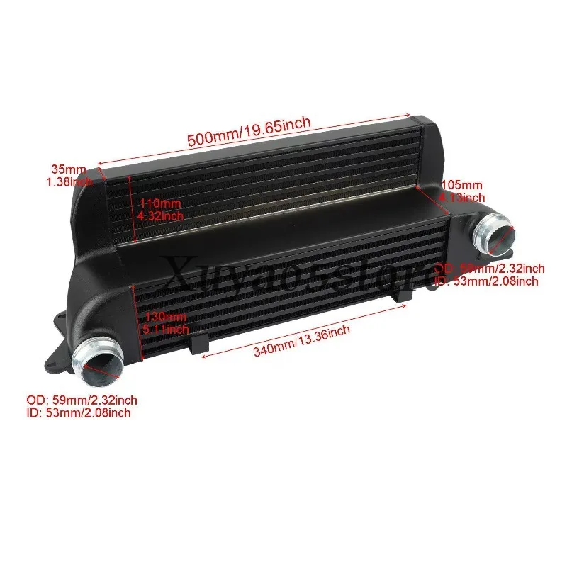 Suitable for BMW E60E61525D530D535D635D intake cooling radiator cooler