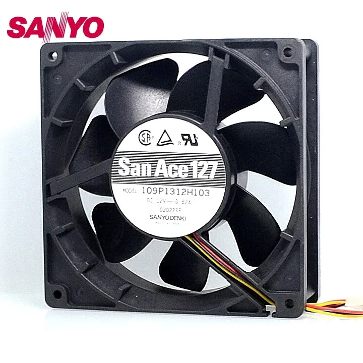 New 12738 chassis winds of fan 12V 0.82A 109P1312H103 127mm 127*127*38mm cooling fan