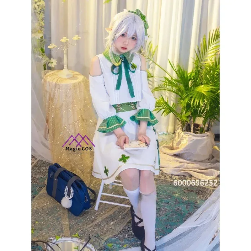 

Genshin Impact Nahida cosplay costume Grass Consul daily outfit full set cute Lolita anime game women's clothing