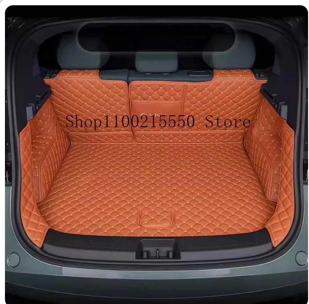 

Accessories Car Trunk Mats Cargo Liner Rear Tailbox Anti-dirty Carpet Cover Car Floor Mats Foot Pads For ZEEKR X 2023 2024