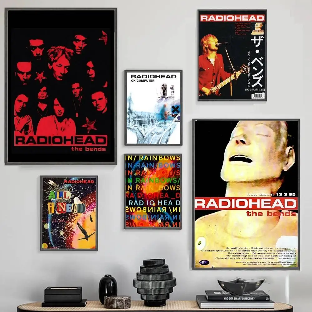 R-Radioheads Poster Picture Canvas Painting Wall Art Home Decoration Print For Living Room Decor