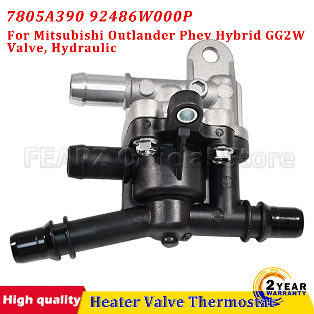 

Новый термостат с клапаном нагревателя для гибридного клапана Mitsubishi Outlander Phev GG2W, гидравлический 7805A390 92486W000P, вставные детали