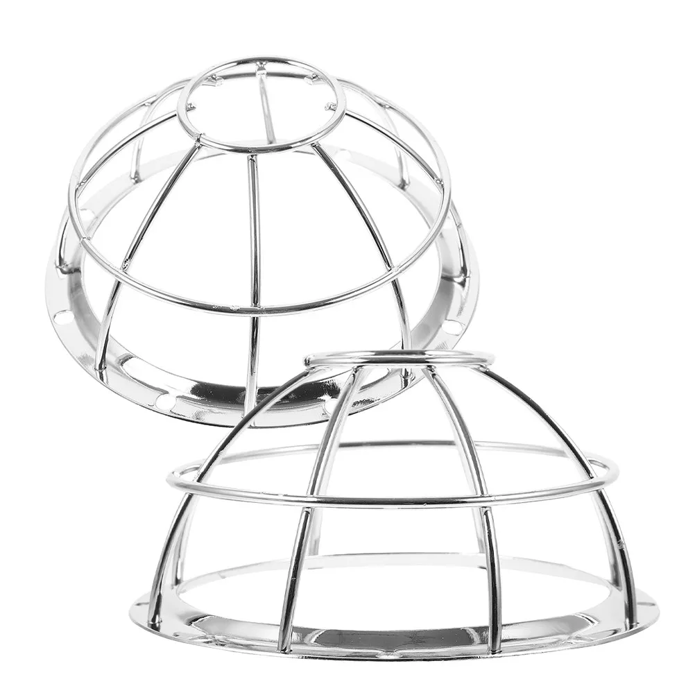 2Pcs Heavy Duty Smoke Cover Stainless Steel Protector for Kitchen Hallway Bedroom Fire Safety Use