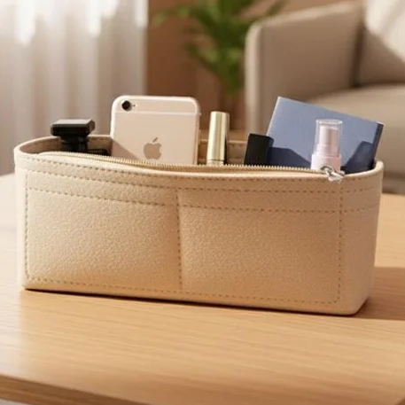 Women Handbag Makeup Inner Liner Organizer Mat Simple Portable Cosmetic Storage Pad