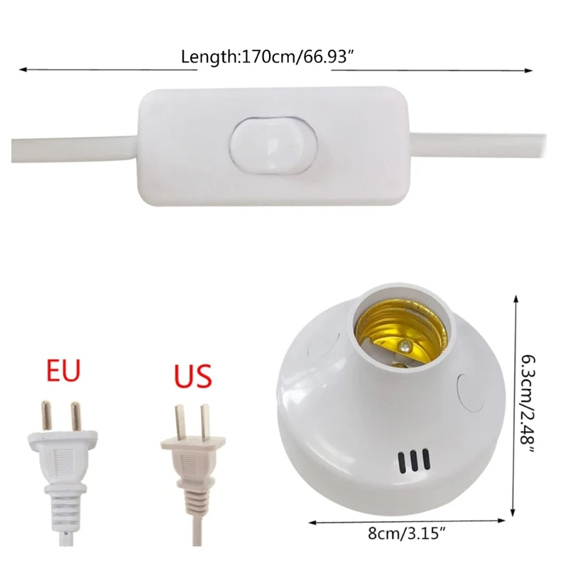 LXAF E27 Socket 110V 220V Bulb LED Night Light With Timer Remote Control for UV led