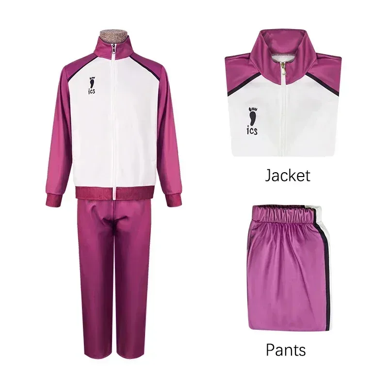 qq 123 أنيمي Haikyuu Shiratorizawa Karasuno Aoba Johsai Nekoma تأثيري ازياء زي مدرسي ثانوية فريق الكرة الطائرة ملابس رياضية Ja #5