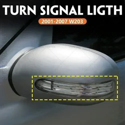 for 2001-2007 W203 Mercedes Benz C230/240/280/320/350 Door Mirror Light Turn Signal Marker Blinker Lamp 2038201521 2038201621