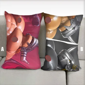 Dakimakura Anime Pillow Wargreymon Furry Nsfw Half Body Cartoon Pillow Core Double Side Print Bedding Gifts