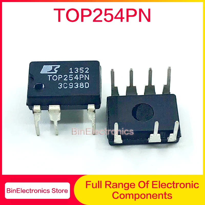 

10Pcs/Lot TOP252PN TOP253PN TOP254PN TOP255PN TOP256PN TOP257PN TOP258PN DIP-7 LCD Power IC chip Management chip New Original