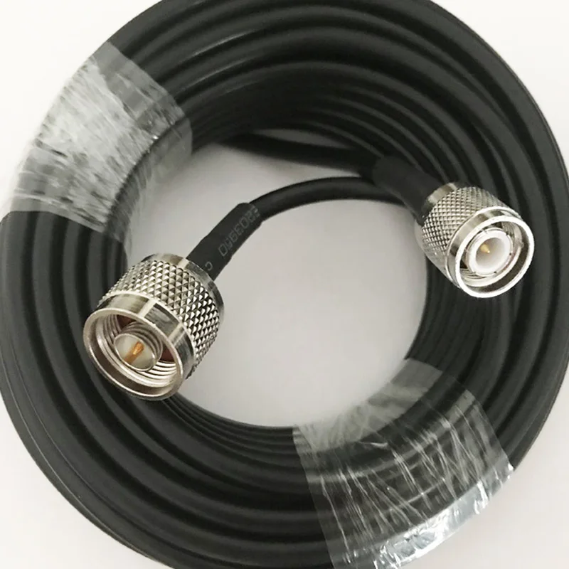 Koaxialkabel mit extrem geringem Verlust, lmr400 N-Stecker auf TNC-Stecker, 50 Ohm, für Antenne, WLAN-Router, Signalverstärker, Verstärker, 32