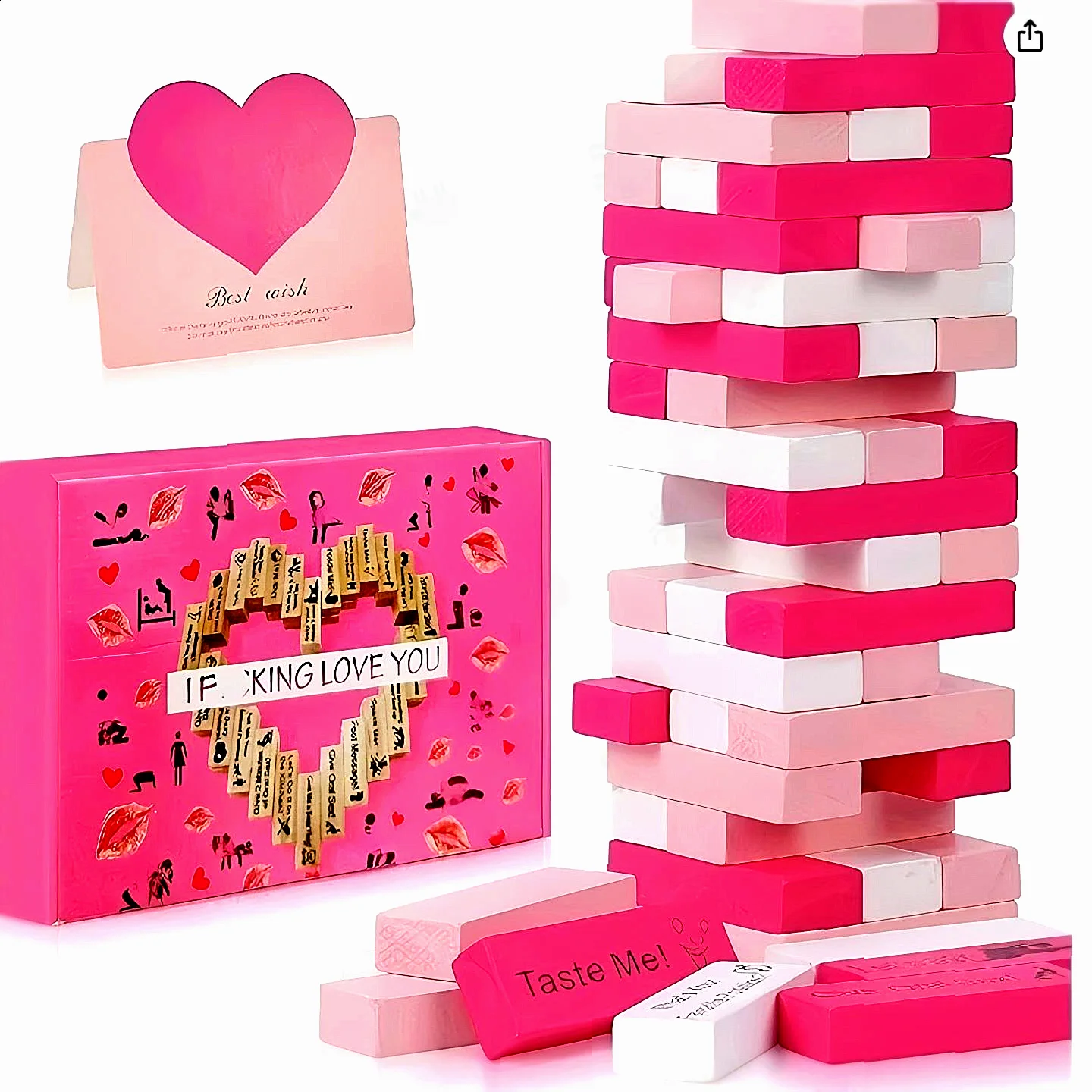 Block Tower Game For Couple Ac - Party Games Ideas For Adults 评论和价格