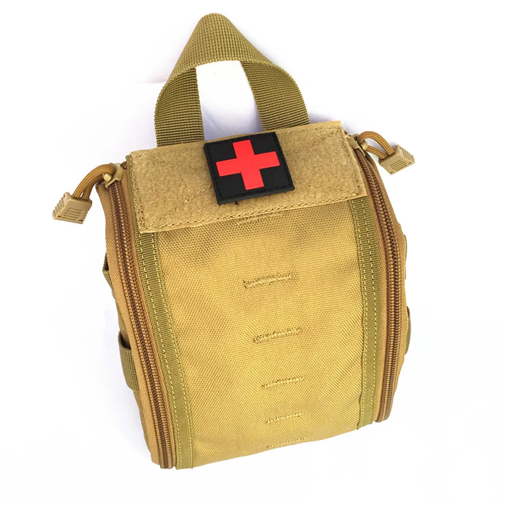 EDC Medical Bag Molle Tactical Pouch First Aid Kits Outdoor Army Car Emergency Camping Hiking Survival EMT Utility Pack Hunting