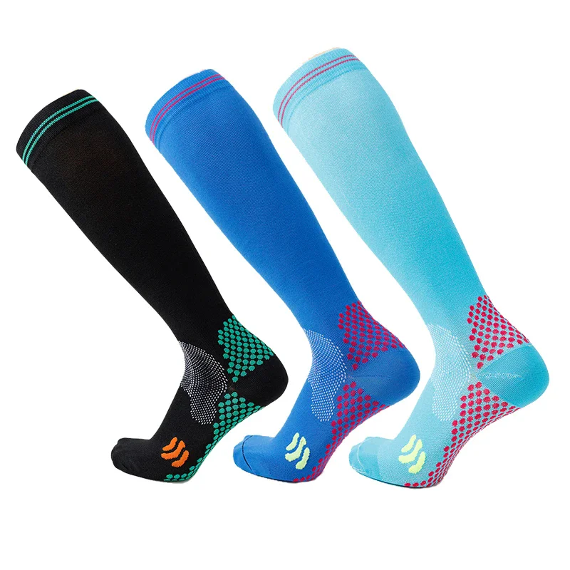 Compression Socks Running Football Men's Fitness Natural Hiking 20-30mmhg Sports Socks Women's Varicose Veins Edema Tight Socks