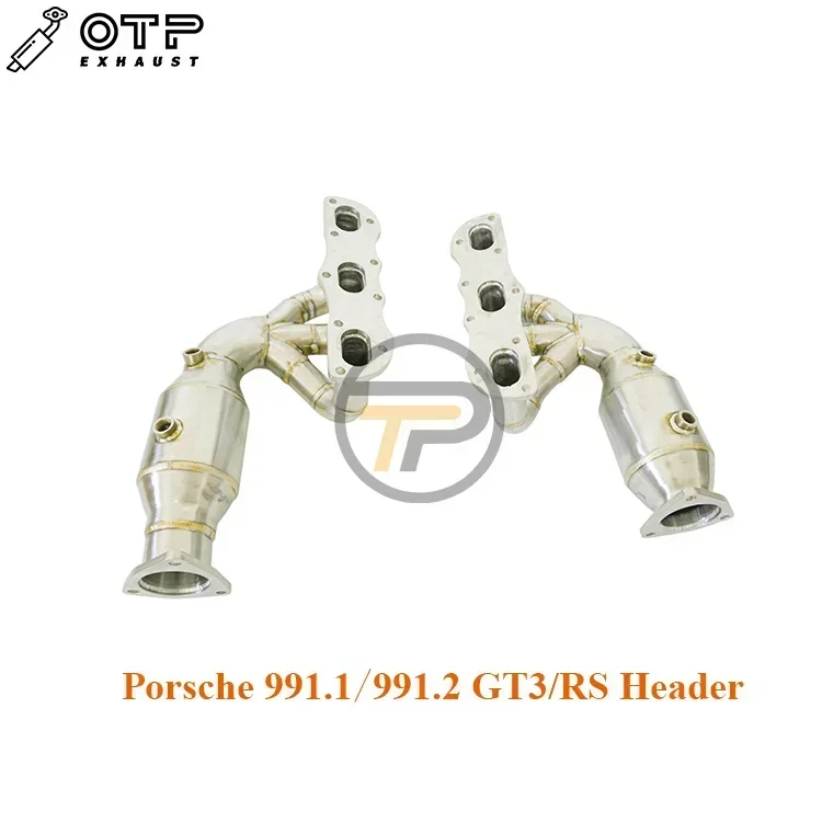 

2025 Hot Sale OTP Exhaust Pipe for Pors Che 991 991.2 GT3 RS Tube Catless SUS304 Stainless Steel High Performance Header