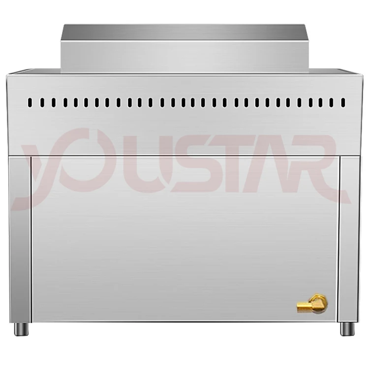 Commercial Kitchen Table Top Pressure Electric Oil Gas Deep Fryer Machine With Tank