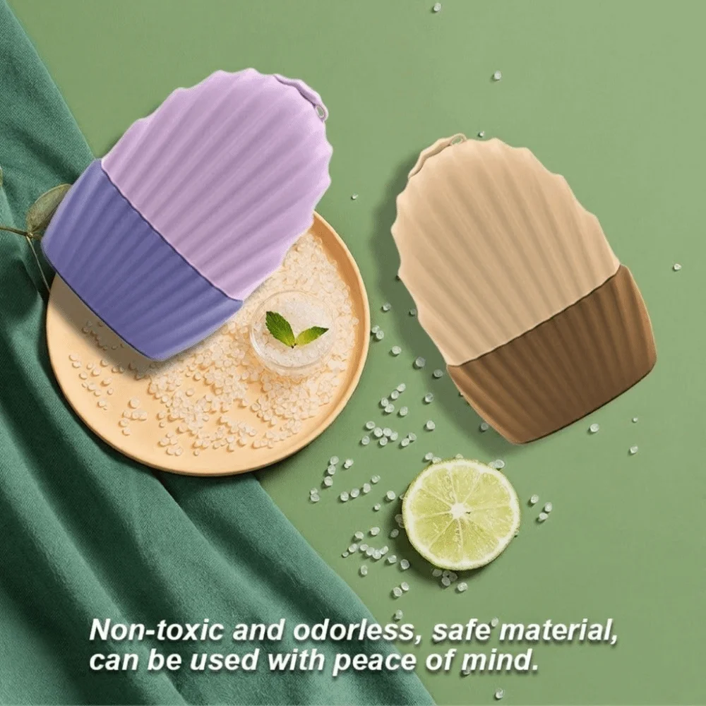 Silicone Ice Face Roller Cooling De-Puffing Facial Silicone Ice Mold Shrink Pores Skincare Tool Facial Ice Roller Eye Puffiness