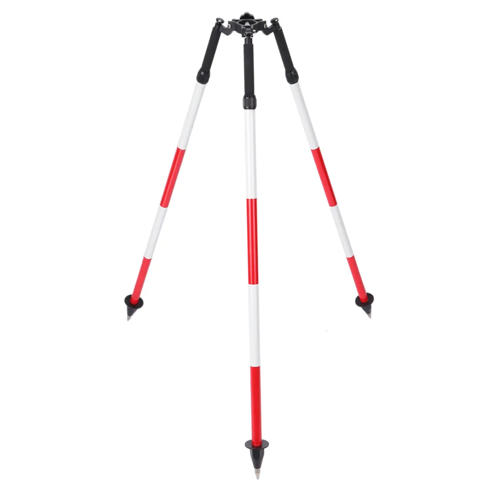 

Prism Pole DZ22A Red Surveying Bipod Aluminum Tripod For Surveying Prism Pole GNSS GPS RTK Pole