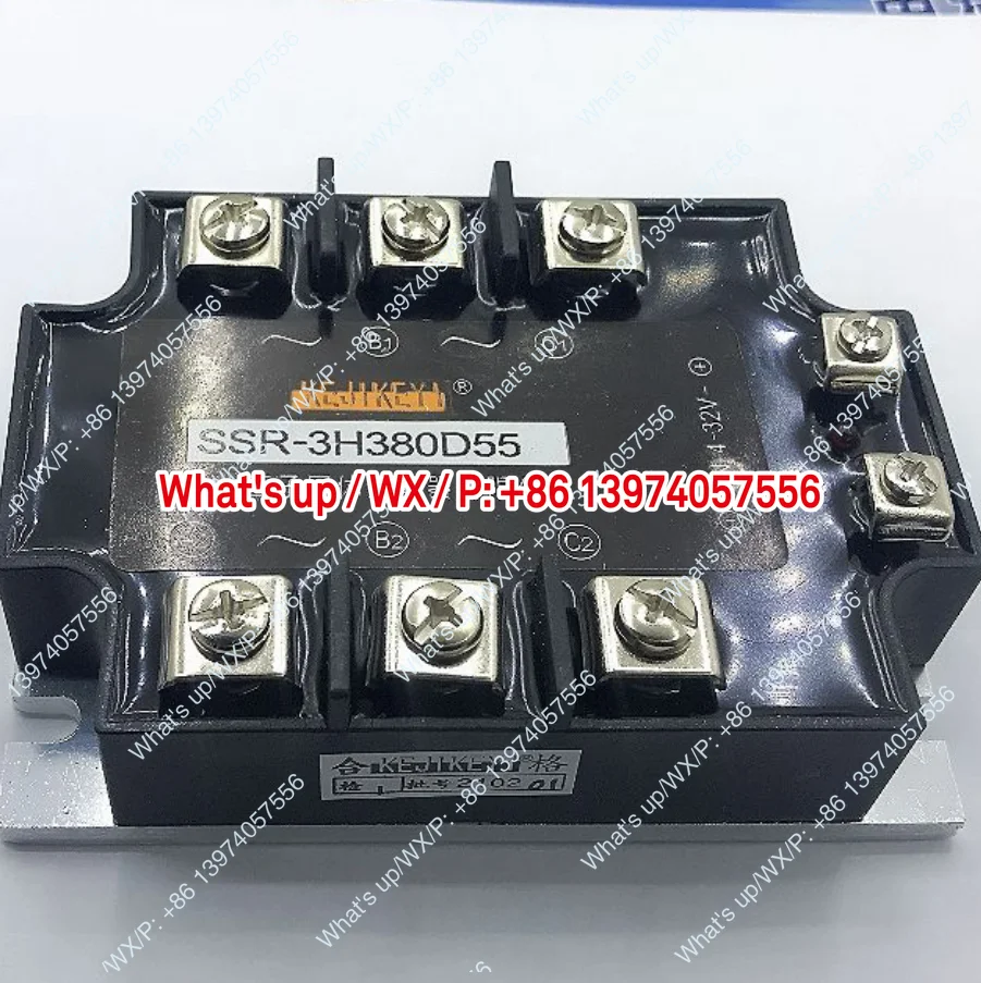 Hangzhou Xizi three-phase AC solid state relay SSR-3H380D55 original genuine