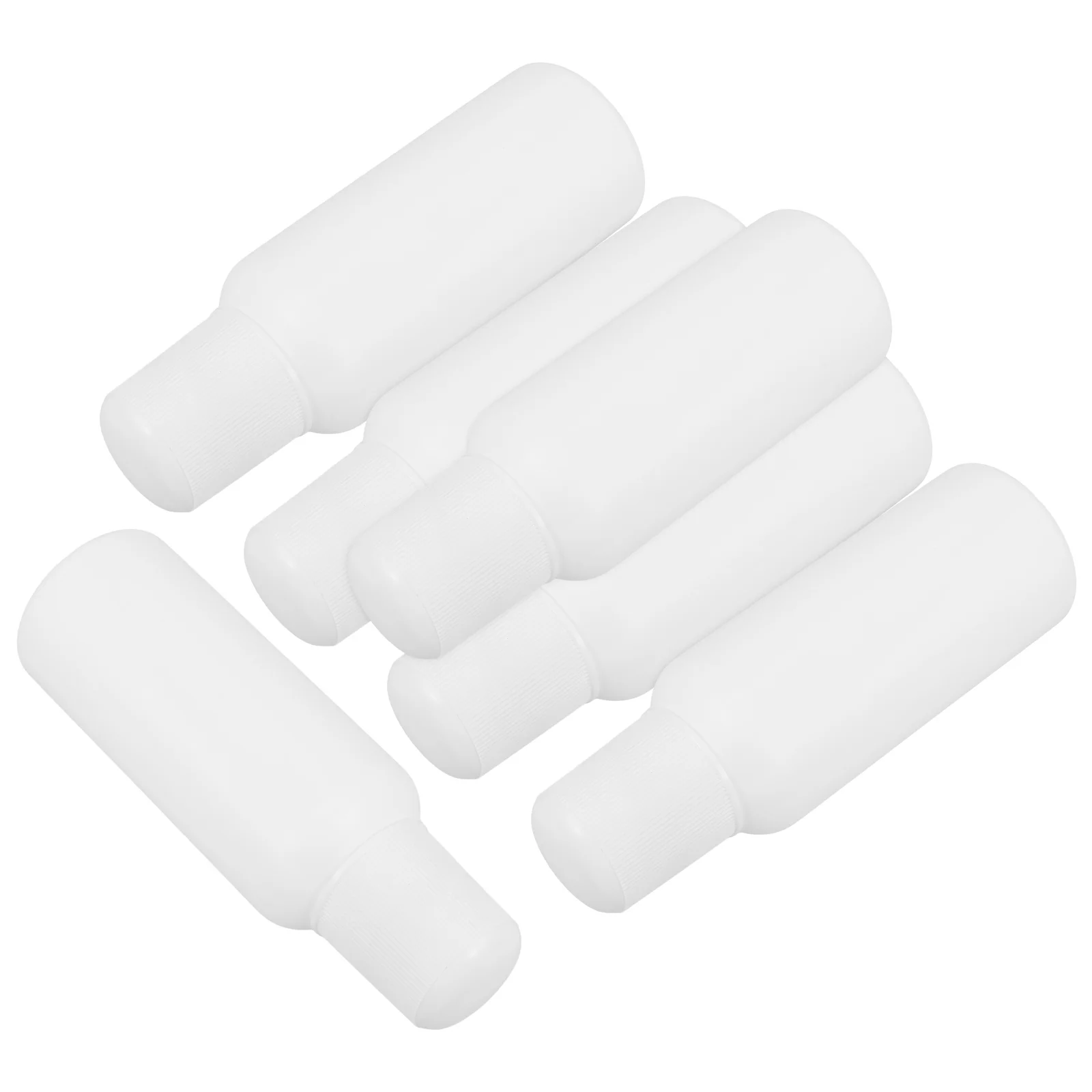 

6pcs 100ml Liniment Bottles Sponge Applicator Bottle Small Reusable Empty Container for Liquid Travel Gifts Plastic